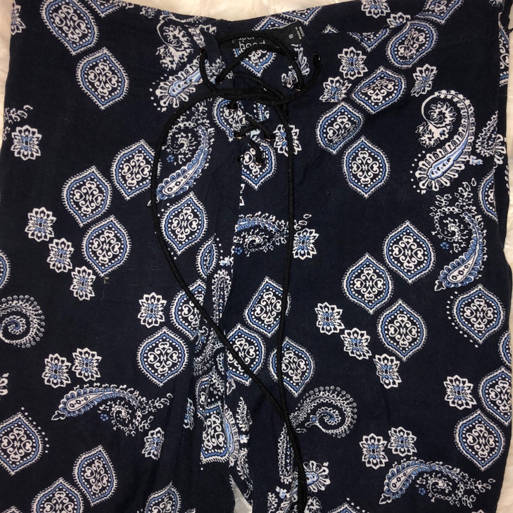 Fun Patterned Bellbottom Pants From Peppermayo - image 3